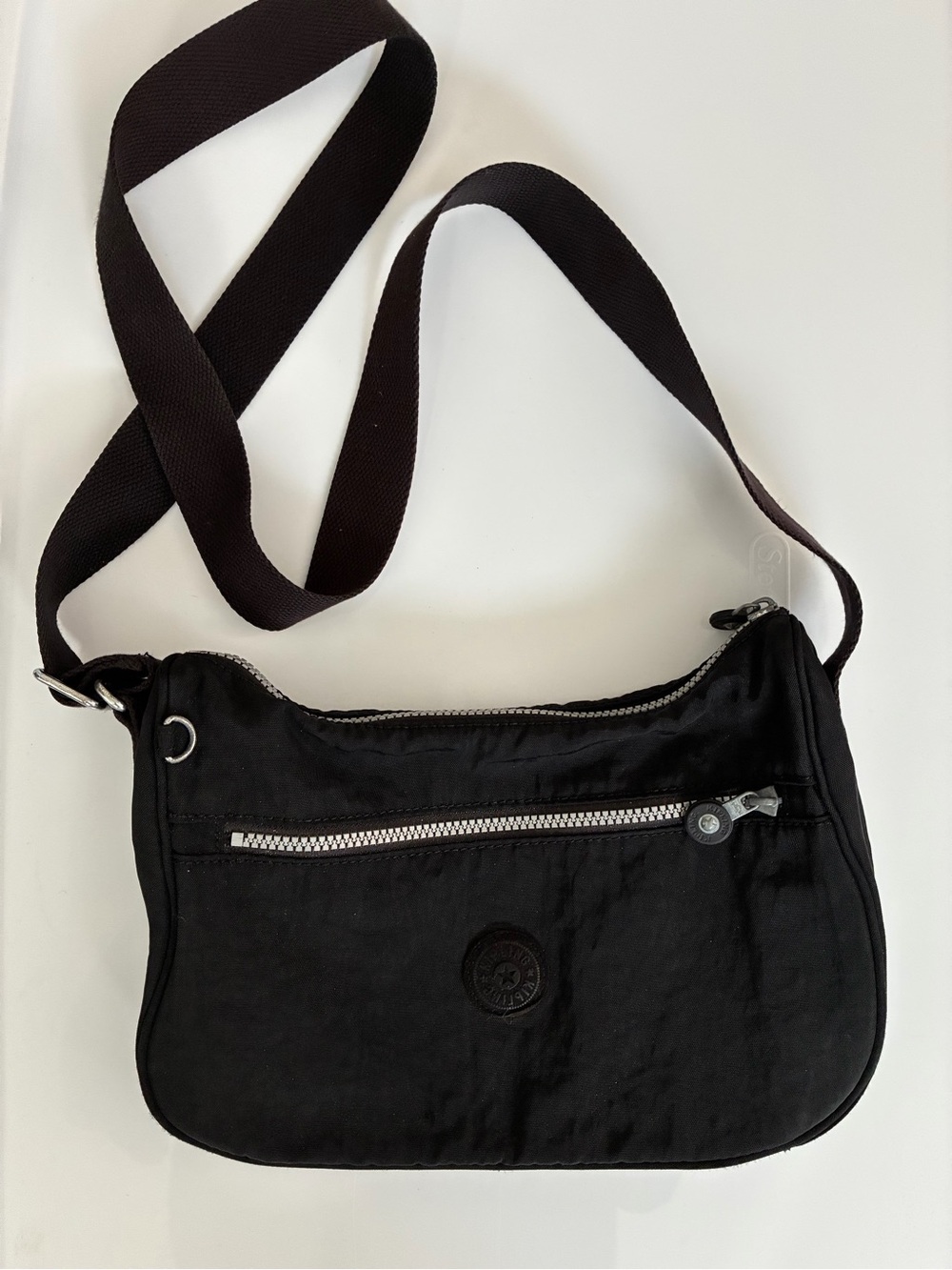 Women’s Black Classic Kipling Crossbody Purse
